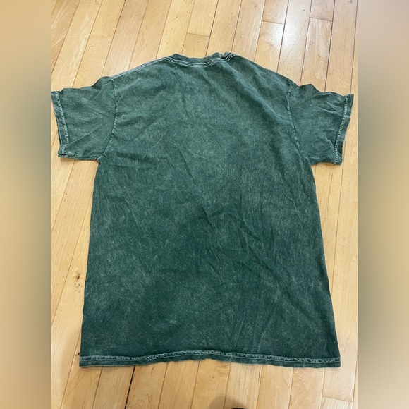 Budweiser Distressed Olive Graphic Tee - Picture 3 of 4